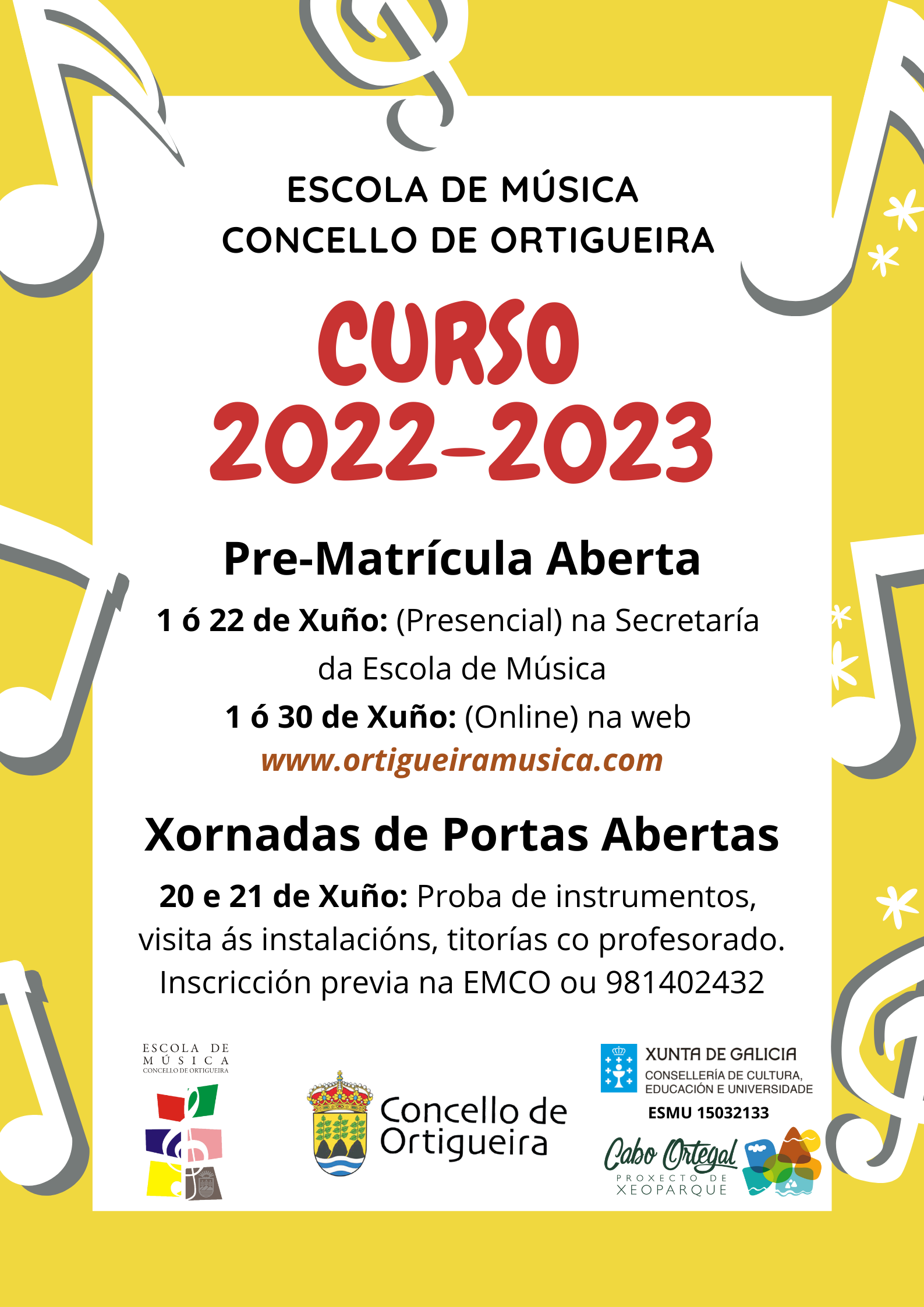 PRE-MATRICULA CURSO 2022-2023